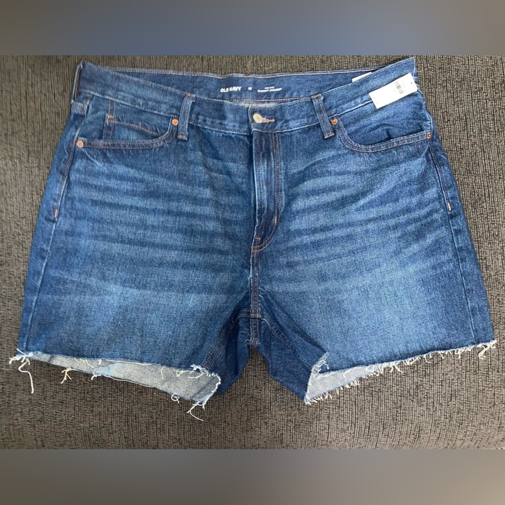 Old Navy Jean Shorts/High Rise/Size 16